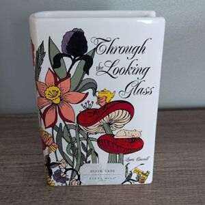 Through the Looking Glass Book Vase